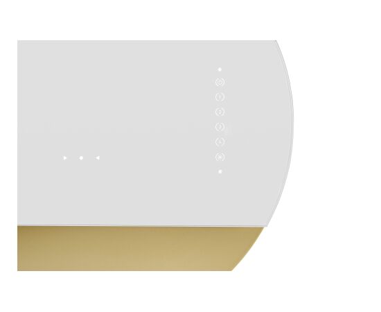 Hood  Ciarko Design Eclipse white/gold Jaunumi Sadz. tehnika