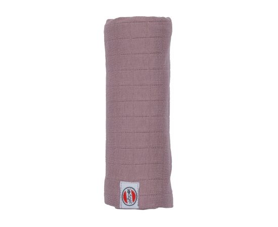 Lodger Swaddler Solid kokvilnas autiņš, 70x70 cm, Rose - SSW 107 Kokvilnas autiņi, klipši