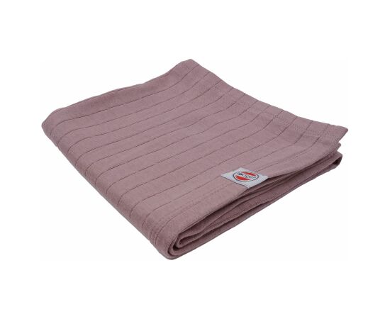 Lodger Swaddler Solid kokvilnas autiņš, 70x70 cm, Rose - SSW 107 Kokvilnas autiņi, klipši
