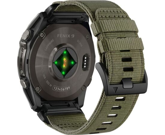 Tech-Protect watch strap Nylon Classic Garmin fenix 51mm, green Новинки смартфонов и телефонов