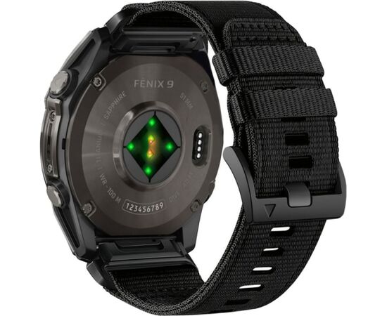 Tech-Protect watch strap Nylon Classic Garmin fenix 47mm, black Новинки смартфонов и телефонов