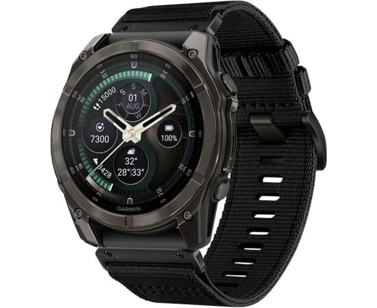 Tech-Protect watch strap Nylon Classic Garmin fenix 47mm, black Новинки смартфонов и телефонов