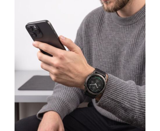 Tech-Protect watch strap Nylon Classic Garmin fenix 47mm, black Новинки смартфонов и телефонов