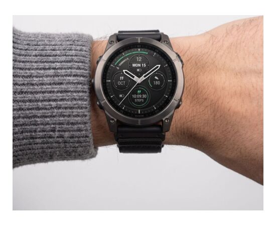 Tech-Protect watch strap Nylon Classic Garmin fenix 47mm, black Новинки смартфонов и телефонов