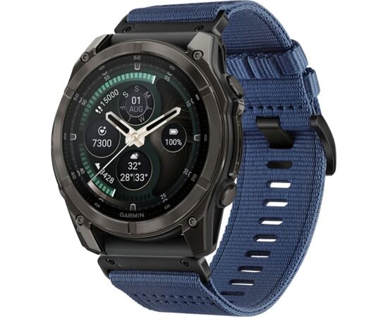 Tech-Protect watch strap Nylon Classic Garmin fenix 51mm, blue Новинки смартфонов и телефонов