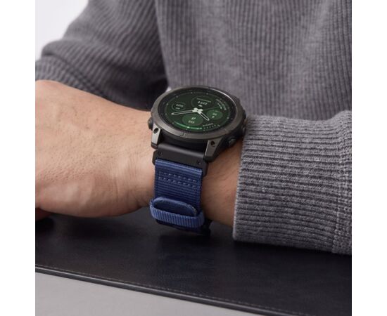 Tech-Protect watch strap Nylon Classic Garmin fenix 51mm, blue Новинки смартфонов и телефонов