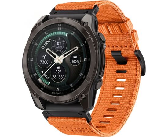 Tech-Protect watch strap Nylon Classic Garmin fenix 47mm, orange Новинки смартфонов и телефонов