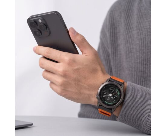 Tech-Protect watch strap Nylon Classic Garmin fenix 47mm, orange Новинки смартфонов и телефонов
