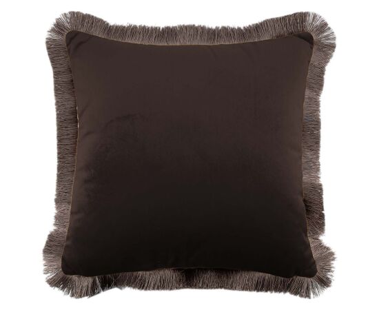 Pillow GLAMOUR 45x45cm, with furry edge, peacocks Новинки Для дома и сада 