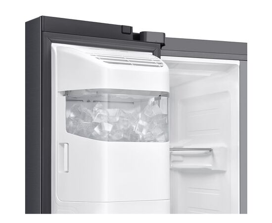 Samsung RS70F64KDFEO Bespoke AI NoFrost Black Ledusskapis Side-by-Side Ledusskapji