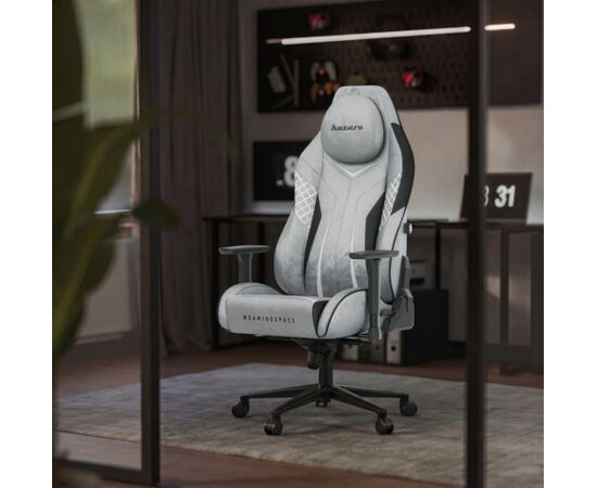 Fotel gamingowy Huzaro Force 8.3 Grey Gaming krēsli