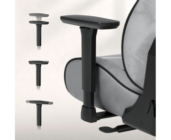 Fotel gamingowy Huzaro Force 8.3 Grey Gaming krēsli