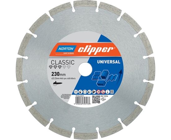 Dimanta griešanas disks Norton 70184626807; 125x22,23 mm Различные диски