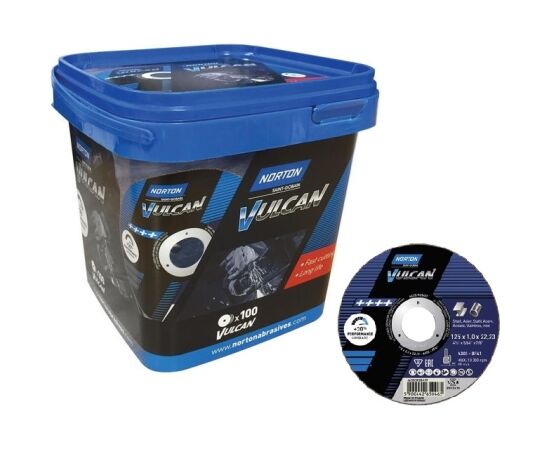 Abrazīvais griešanas disks Norton Clipper Vulcan; 125x1,0 mm; 100 gab. Различные диски