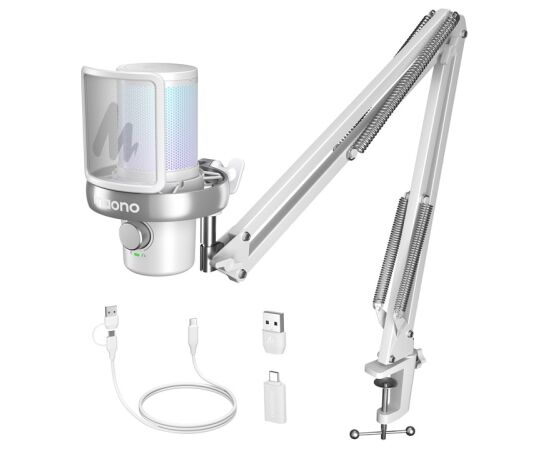 Maono DM40 S Pro microphone (white) Mикрофоны