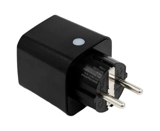 Shelly Plug M Gen3 Smart Outlet (Black) Viedās rozetes