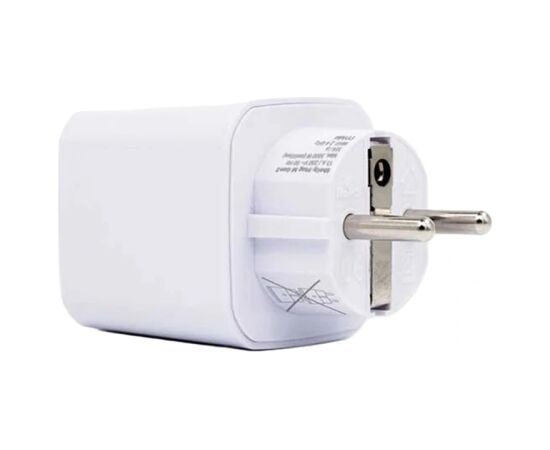 Shelly Plug M Gen3 Wi-Fi Smart Outlet (White) Viedās rozetes