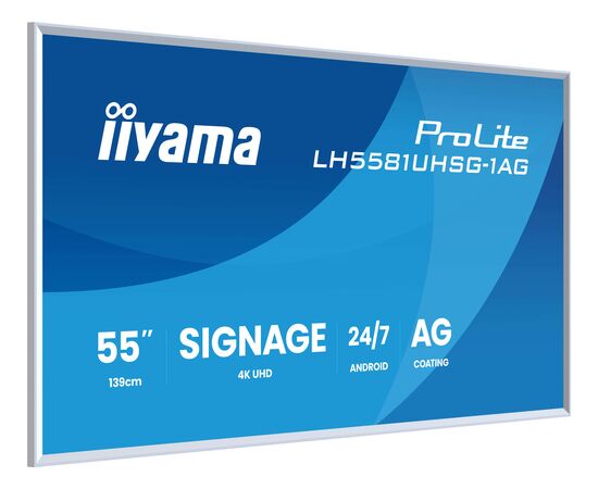 IIYAMA 139.0cm(55") LH5581UHSG-1AG 16:9 2xHDMI+USB-C (Speditionsversand) Monitori