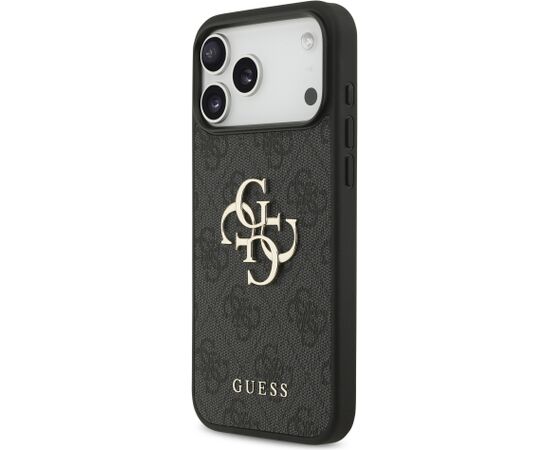 Guess PU 4G Metal Logo Strap Case Чехол для Apple iPhone 17 Pro Max Чехлы - альтернативные