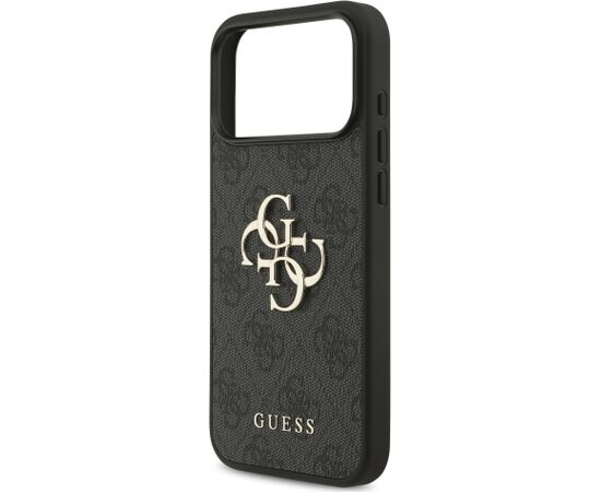 Guess PU 4G Metal Logo Strap Case Чехол для Apple iPhone 17 Pro Max Чехлы - альтернативные