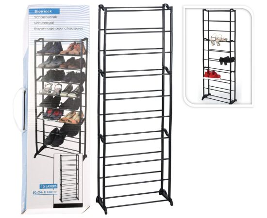 Excellent Houseware PÓŁKA SZAFKA NA BUTY 10 POZIOMÓW Новинки Для дома и сада 