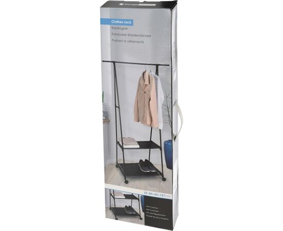 WIESZAK NA UBRANIA POJEDYNCZY I 2 PÓŁKI  EXCELLENT HOUSEWARE Новинки Для дома и сада 
