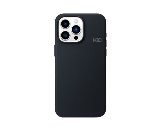 HDD Silicone MagSafe Case Apple iPhone 16 Pro Max black Neoriģinālie Maciņi