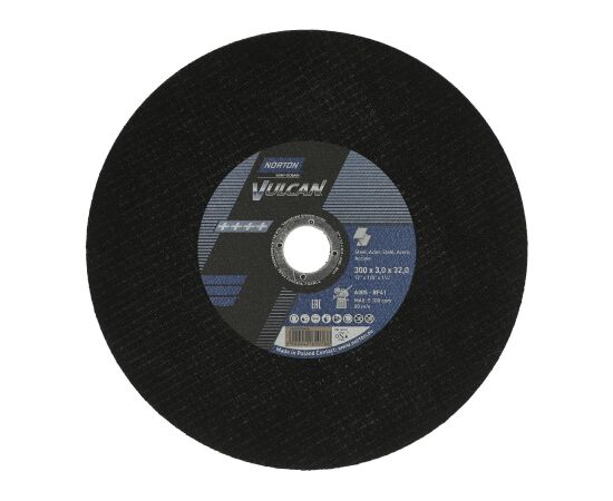 Abrazīvais griešanas disks Norton Vulkan; 300x3,0x32 mm; 10 gab. + disks Различные диски