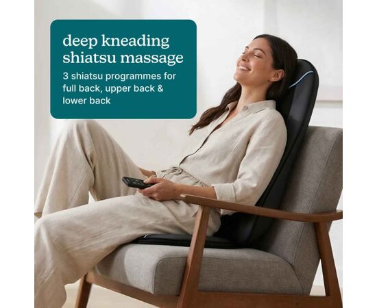 Homedics CBS-2026-EB Shiatsu Max 3.0 Back & Shoulder Massager With Heat Ķermeņu masieri