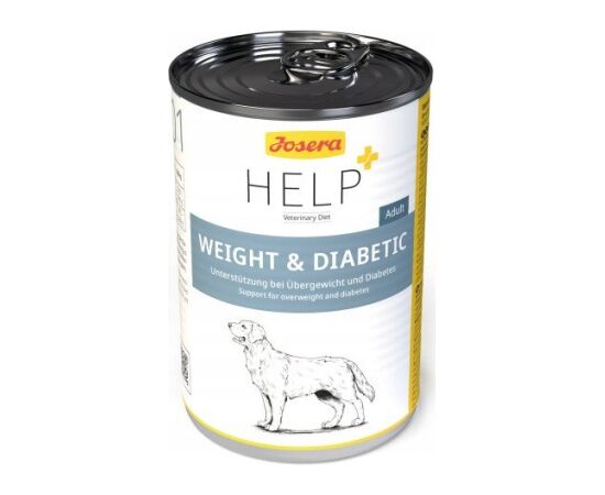 Josera JOSERA PIES HELP 400g puszka WEIGHT &     DIABETIC Uzkodas sunim