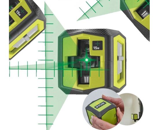 Ryobi RBCLLG2 Laser krzyżowy RYOBI Jaunumi -Dārzam