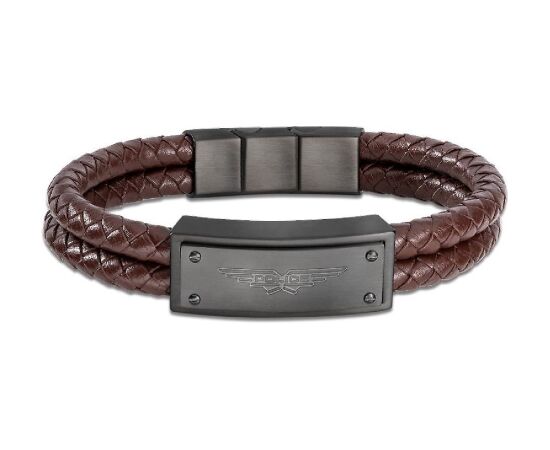 BRACELET POLICE MAN PEJGB2009032 (19CM ) Bižutērija