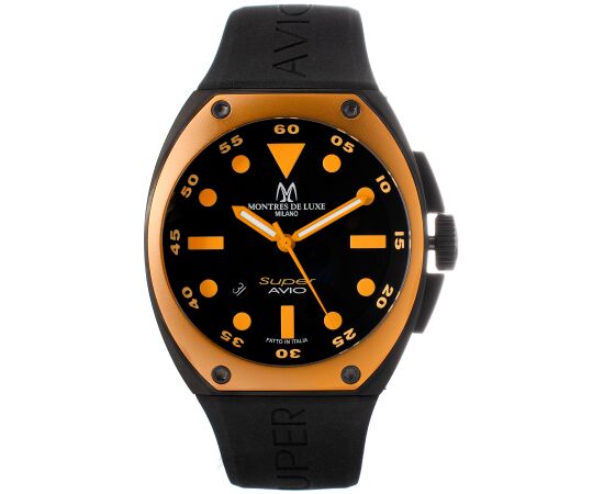 WATCH MONTRES DE LUXE MAN 09SA-BK-1002 (48MM) Rokas pulksteņi 