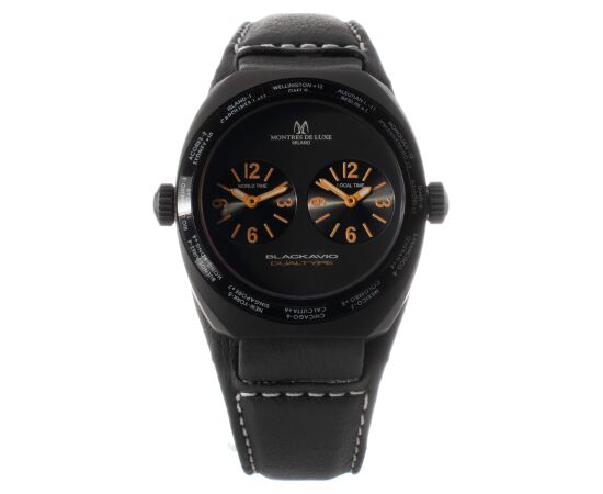 WATCH MONTRES DE LUXE UNISEX 09BK-3002 (40MM) Rokas pulksteņi 