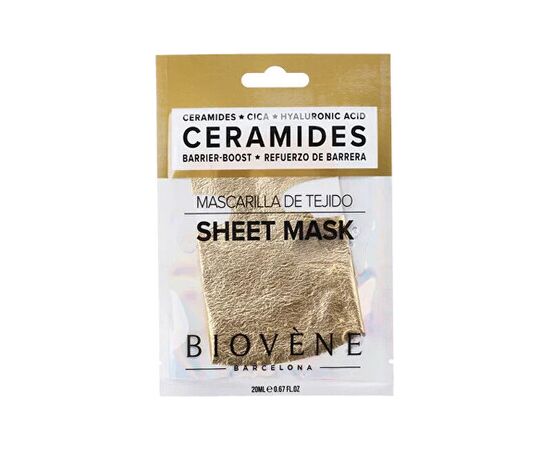Biovene Ceramides Barrier Boost Mask - Plátýnková maska 20ml Духи и косметика