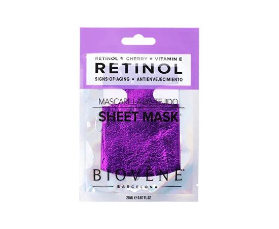 Biovene Retinol Signs of Aging Mask - Plátýnková maska 20ml Духи и косметика