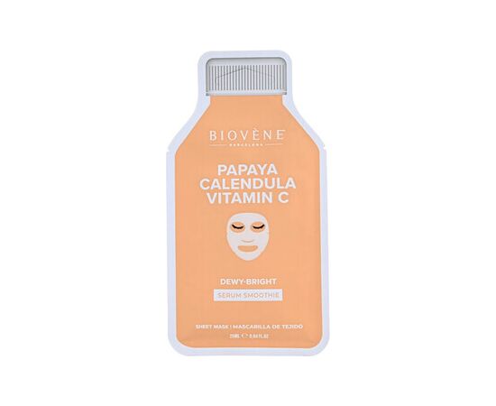 Biovene Dewy Bright Mask - Rozjasňující plátýnková maska 25ml Духи и косметика