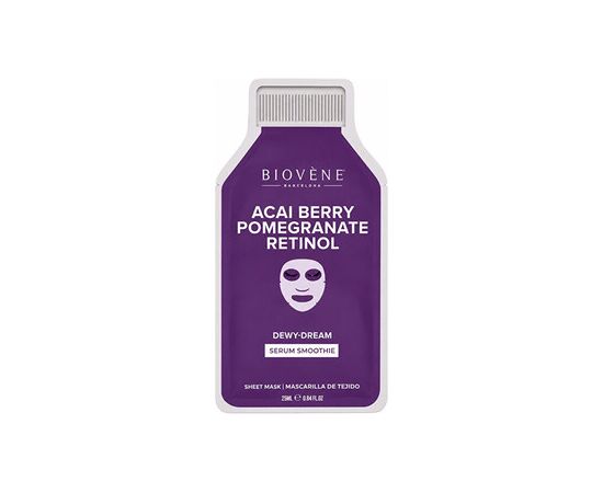Biovene Dewy Dream Mask - Regenerační plátýnková maska 25ml Духи и косметика