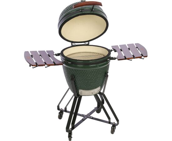 TunaBone Kamado classic 21" grill Size M Green Jaunumi Sadz. tehnika