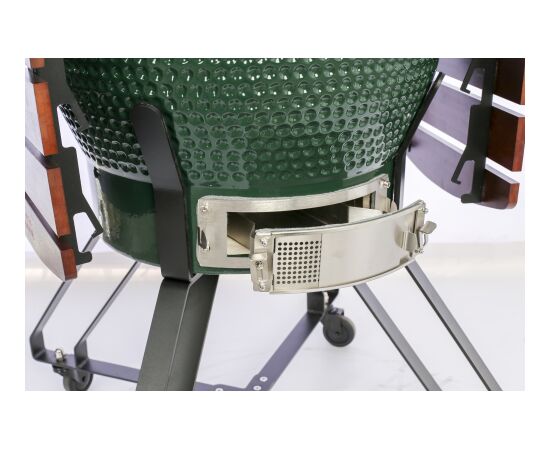 TunaBone Kamado Pro 22" grill Size M Green Jaunumi Sadz. tehnika