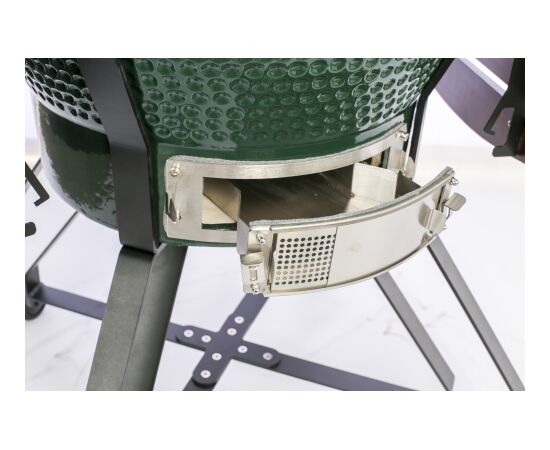 TunaBone Kamado Pro 22" grill Size M Green Jaunumi Sadz. tehnika