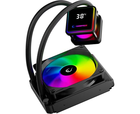 RAMPAGE INFINITE V120 WATER COOLING KIT – Black Procesoru dzesēšana