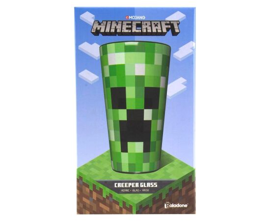 Paladone Creeper Glass Green 1 pc(s) 400 ml Figūriņas un varoņi