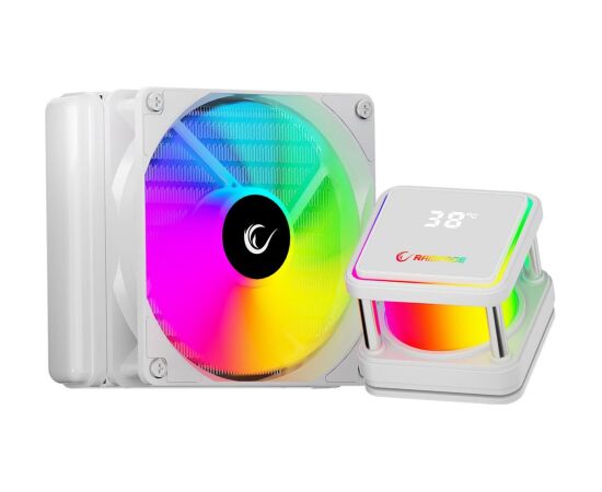 RAMPAGE INFINITE V120 Water Cooling Kit – White Procesoru dzesēšana