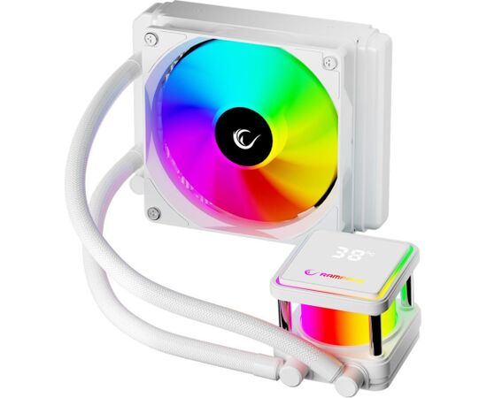 RAMPAGE INFINITE V120 Water Cooling Kit – White Procesoru dzesēšana