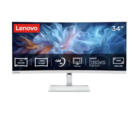 Lenovo L34W-4C Monitor Monitori