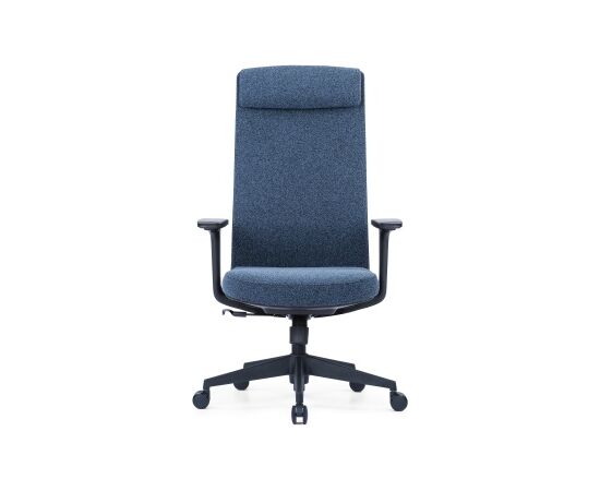 Up Up Ankara ergonomic office chair Black, Blue fabric Biroja krēsli