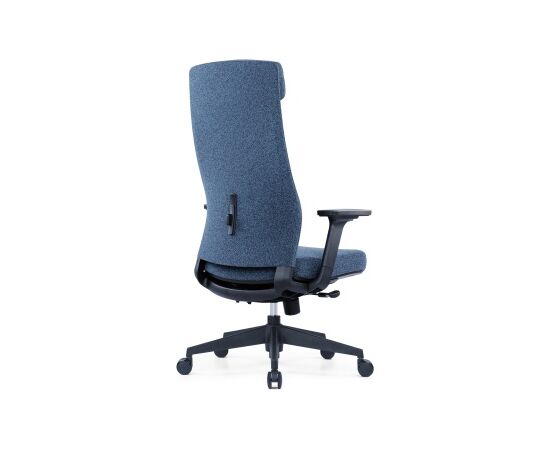 Up Up Ankara ergonomic office chair Black, Blue fabric Biroja krēsli