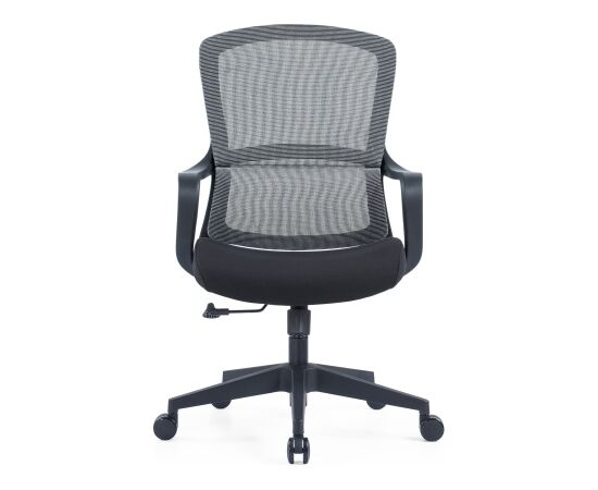 Up Up Darwin ergonomic office chair Black, Black fabric + Grey mesh Biroja krēsli