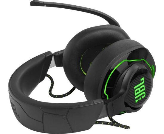 Bezvadu spēļu austiņas JBL Quantum 910X ar mikrofonu Black / Green EU Austiņas